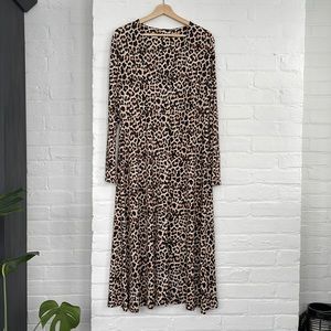 ZARA Animal Print Dress